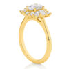 0.75ct Waratah Oval Engagement Ring 18ct YG - Image 2